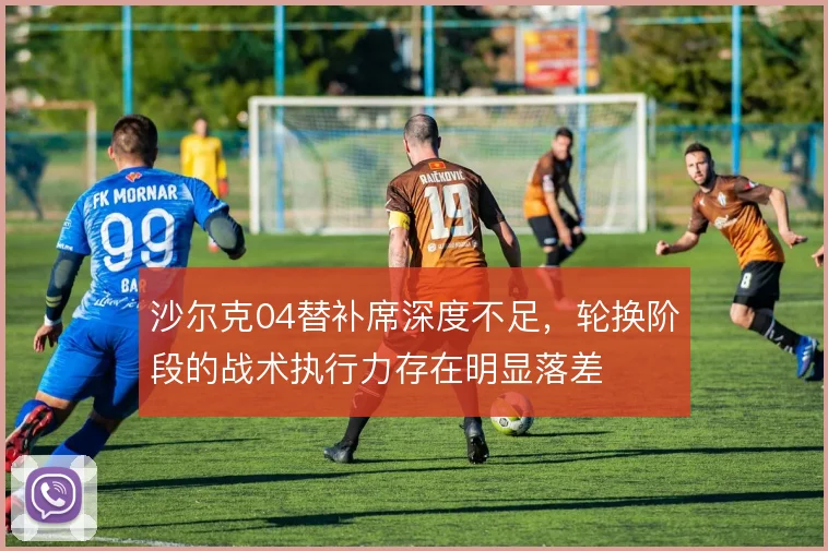 沙尔克04替补席深度不足,轮换阶段的战术执行力存在明显落差